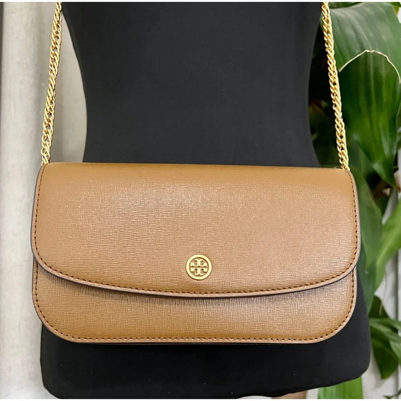 ♦️♦️ AUTHENTIC TORY BURCH BROWN ROBINSON HANDBAG ♦️♦️ - Picture 9 of 9